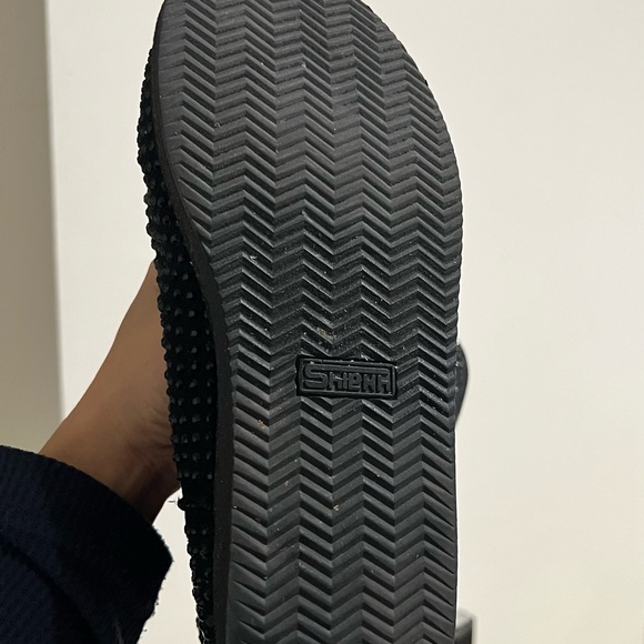 Sheik Black Studded Winter Boots with warm fur size 5. Pre owned - Picture 8 of 8